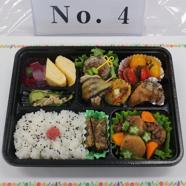 最優秀賞に輝いた夏井支部の「夏ちゃん弁当２５」