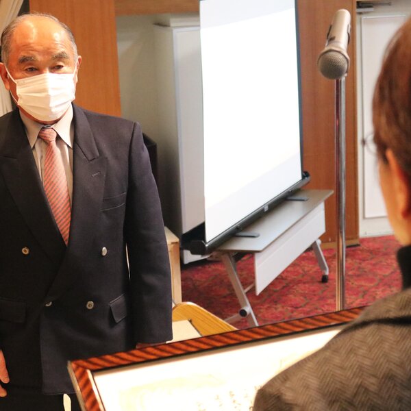 全国トマト工業会優秀賞を受賞した海藤さん